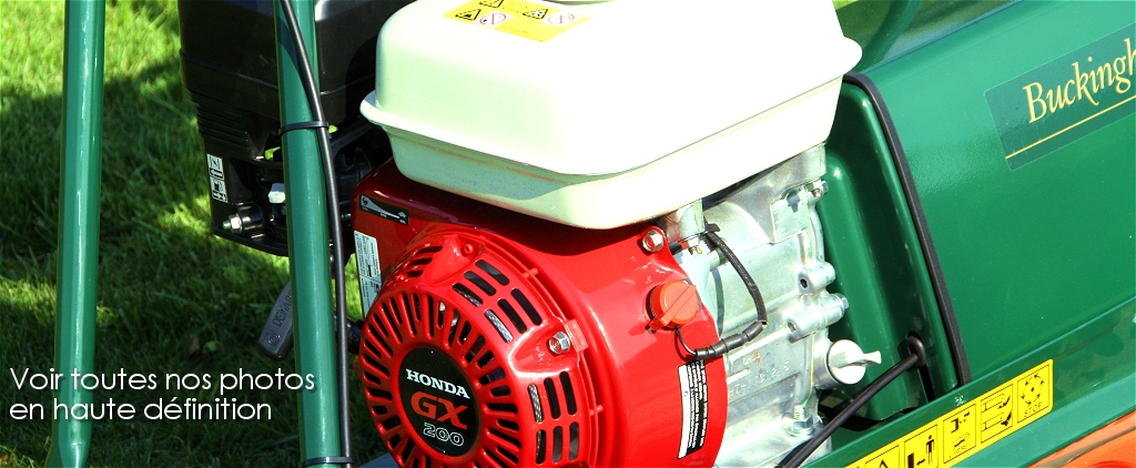 Tondeuse hlicodale professionnelle Allett Buckingham chez greenkeepers